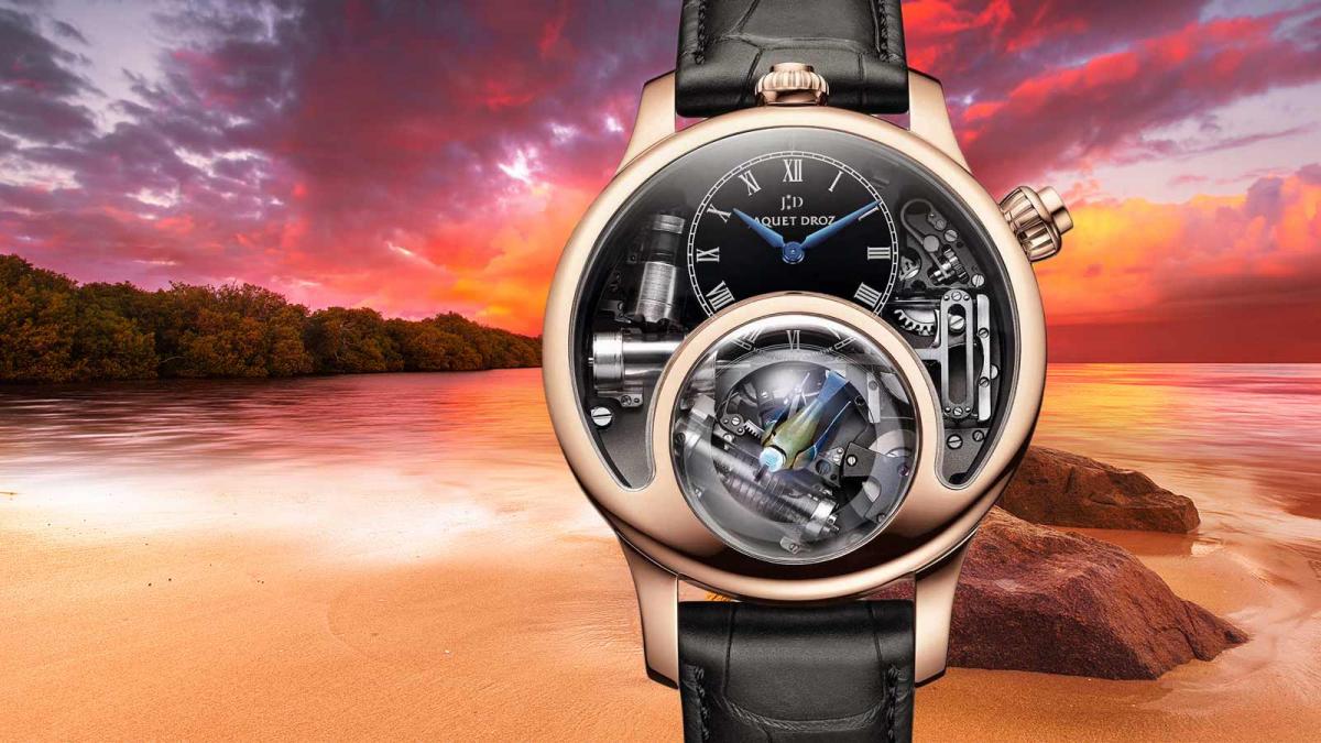 Jaquet Droz Les Ateliers d'Art Automata THE BIRD REPEATER Mens Watch